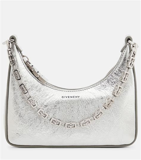 givenchy moon cut out mini leather shoulder bag|Givenchy Moon Cut Out Mini Shoulder Bag in Leather with Chain.